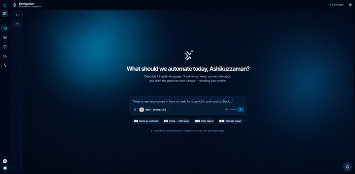 Introducing FlowGenX Companion: chat that ships to production