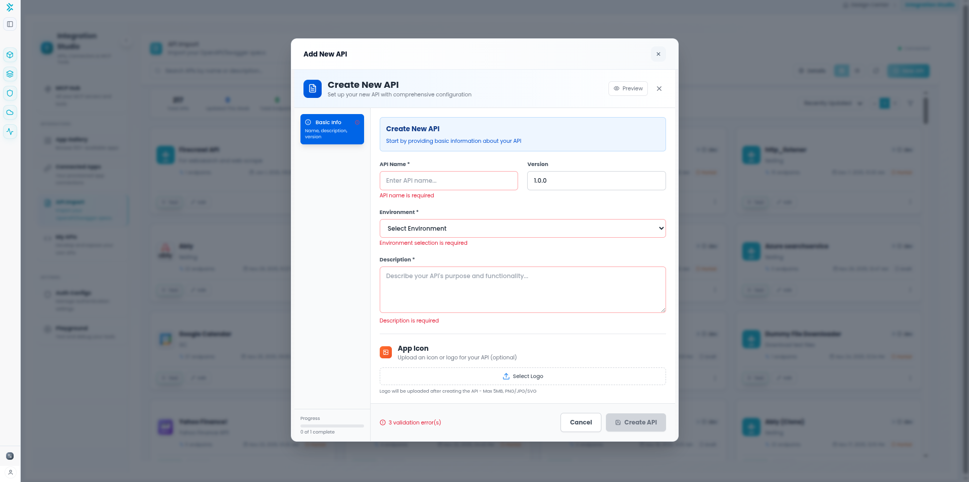 Create New API Resource
